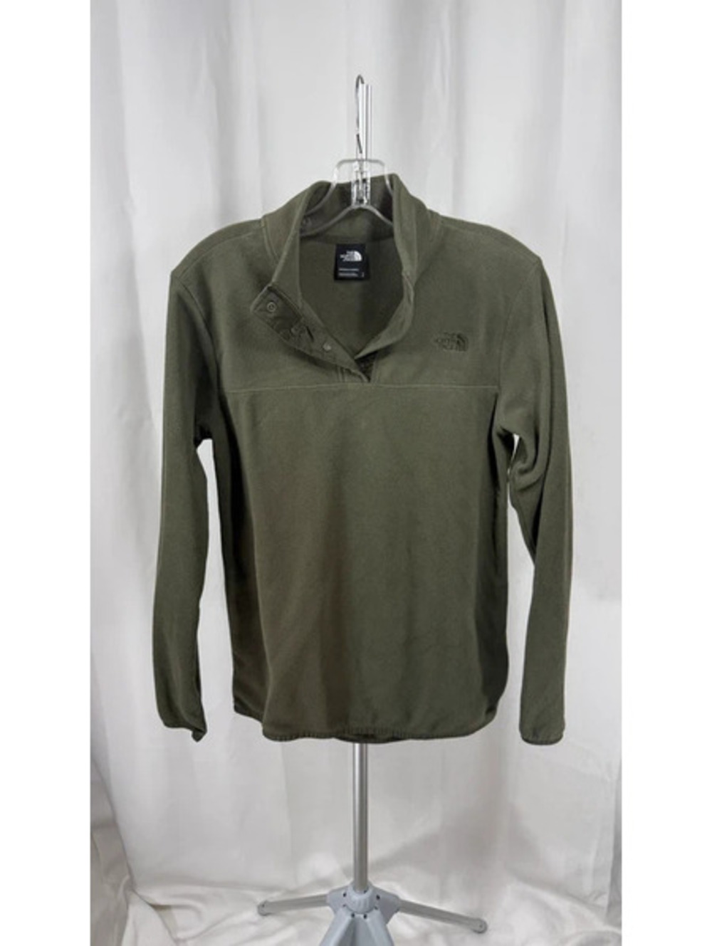 The North Face Small Fleece Pullover Green Cozy Outdoorsy